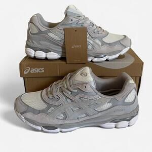 ASICS Gel-NYC Cream Cloud Grey - size 9 M/ 10.5 W / 42.5 EUR